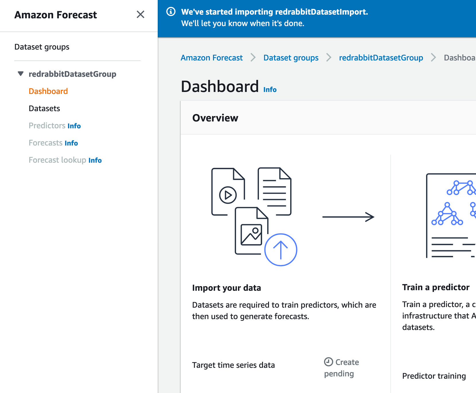 data import started