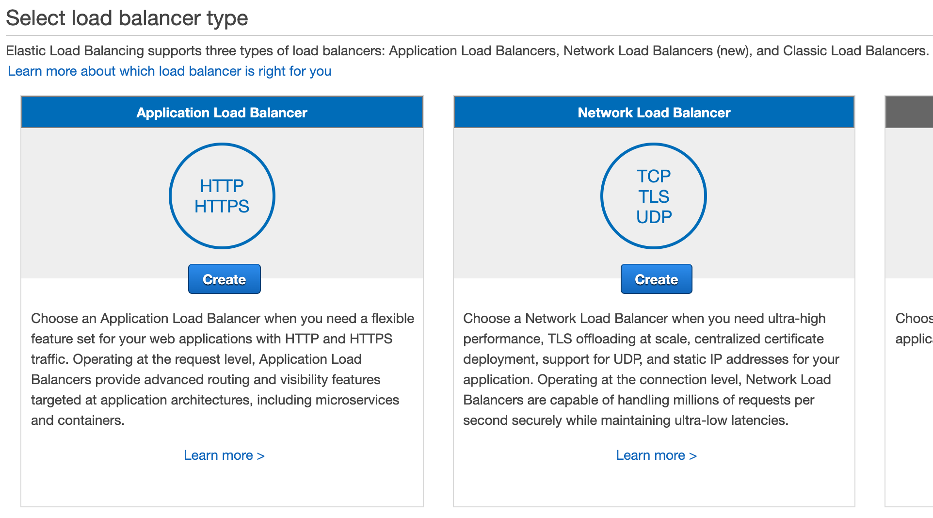 Select Load Balancer