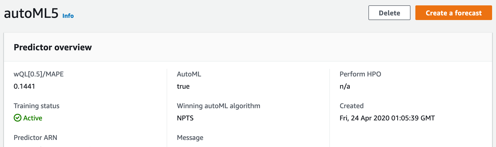 winning autoML algorithm